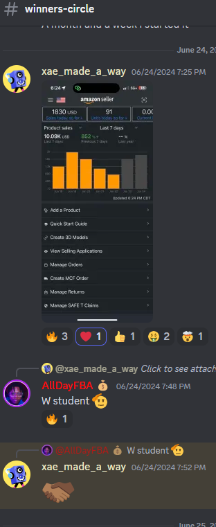 Xavier — $11K first week